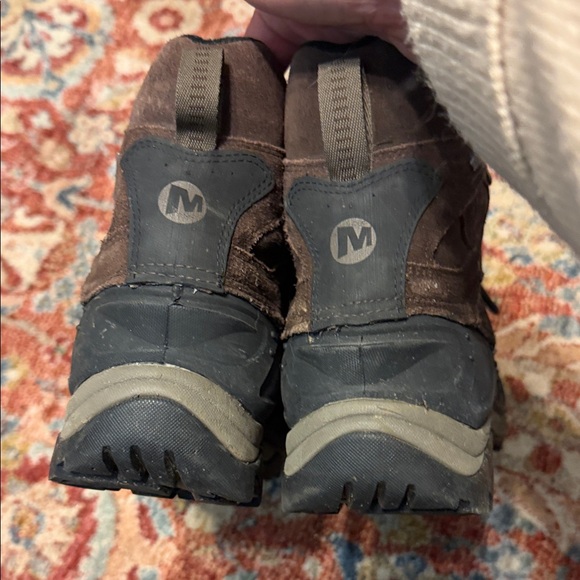 Merrell Dark Brown and Black Outdoor Boots